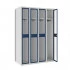 Vestiaire Industrie Propre porte plexiglass ouverture des portes à 110°. équipé d'une étagère supérieure avec tringle porte-cintres avec patère. Vestiaire Industrie Propre porte plexiglass ouverture des portes à 110°. équipé d'une étagère supérieure avec tringle porte-cintres avec patère.