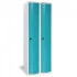 Vestiaire métallique à portes bombées L300 mm monobloc 1 à 4 colonnes Vestiaire métallique à portes bombées L300 mm monobloc 1 à 4 colonnes