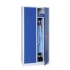 Vestiaire industrie salissante NF Ventilation en partie haute et basse de la porte. équipé d'une tablette supérieure fixe avec une tringle porte cintre et d'une séparation médiane 2/3 et 1/3 pour séparer les vêtements propres et sales. Vestiaire industrie salissante NF Ventilation en partie haute et basse de la porte. équipé d'une tablette supérieure fixe avec une tringle porte cintre et d'une séparation médiane 2/3 et 1/3 pour séparer les vêtements propres et sales.