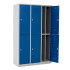 Vestiaire multicases 2 cases superposées salissant - Larg. 400 mm Vestiaire multicases 2 cases superposées salissant - Larg. 400 mm