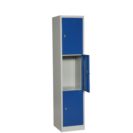 Vestiaire multicases 3 cases superposées Vestiaire multicases 3 cases superposées