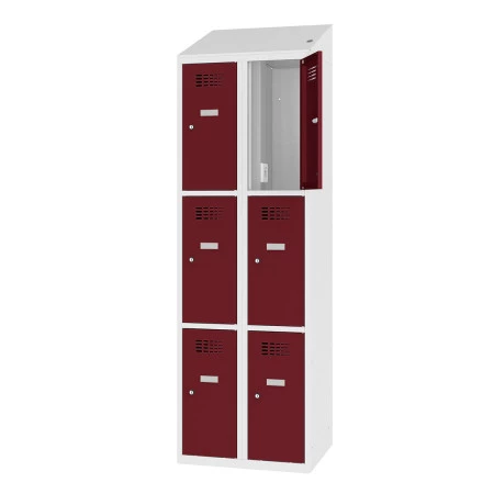 Malow Msus 323 elec. Chaque casier est équipé avec 1 prise 220 V, 2 ports USB et étiquette adhésive
Portes renforcées avec charnières invisibles et tampons en plastique anti-bruits.
Ouverture de la porte à 110°. Malow Msus 323 elec. Chaque casier est équipé avec 1 prise 220 V, 2 ports USB et étiquette adhésive
Portes renforcées avec charnières invisibles et tampons en plastique anti-bruits.
Ouverture de la porte à 110°.