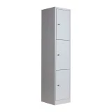 Vestiaire multicases 3 cases superposées standard - Larg. 400 mm Vestiaire multicases 3 cases superposées standard - Larg. 400 mm