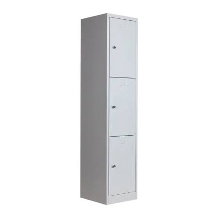 Vestiaire multicases 3 cases superposées standard - Larg. 400 mm Vestiaire multicases 3 cases superposées standard - Larg. 400 mm