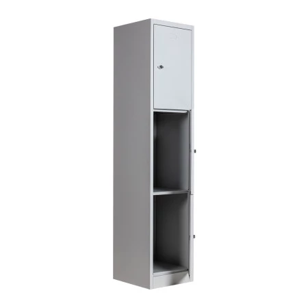 Vestiaire multicases 3 cases superposées standard - Larg. 400 mm Vestiaire multicases 3 cases superposées standard - Larg. 400 mm