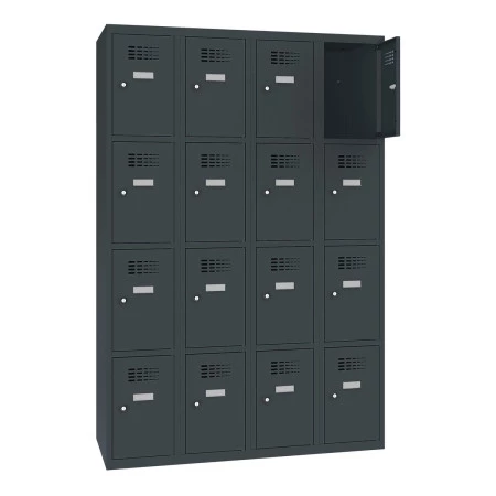 Malow Sus 344. Ces modèles sont également disponible avec 1 prise 220 V et 2 ports USB par casier. Construction robuste avec portes renforcées et tampons anti-bruits
Coloris en stock : Corps et porte gris Ral 7035. Malow Sus 344. Ces modèles sont également disponible avec 1 prise 220 V et 2 ports USB par casier. Construction robuste avec portes renforcées et tampons anti-bruits
Coloris en stock : Corps et porte gris Ral 7035.