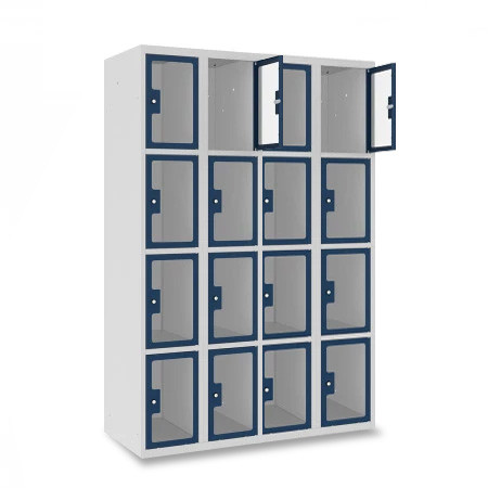 Vestiaire multicases 4 cases superposées plexi - Larg. 300 De nombreux coloris et accessoires disponibles. Ces modèles sont également disponible avec 1 prise 220 V et 2 ports USB par casier. Vestiaire multicases 4 cases superposées plexi - Larg. 300 De nombreux coloris et accessoires disponibles. Ces modèles sont également disponible avec 1 prise 220 V et 2 ports USB par casier.