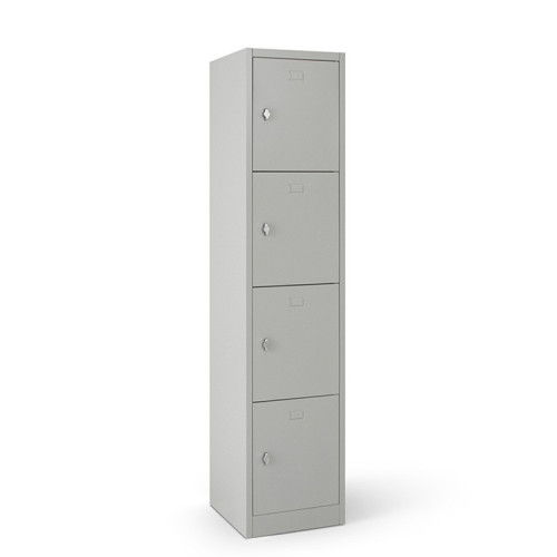 Vestiaire multicases 4 cases superposées standard - Larg. 300 mm Vestiaire multicases 4 cases superposées standard - Larg. 300 mm