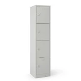 Vestiaire multicases 4 cases superposées standard - Larg. 400 mm Vestiaire multicases 4 cases superposées standard - Larg. 400 mm