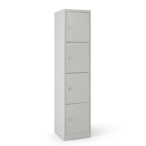 Vestiaire multicases 4 cases superposées standard - Larg. 400 mm Vestiaire multicases 4 cases superposées standard - Larg. 400 mm