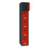 Malow Sus 315. Vestiaire monobloc à 5 cases superposées.
Disponible en 1 à 4 colonnes, largeur 300mm.
Peinture en poudre électrostatique époxy cuite au four. Malow Sus 315. Vestiaire monobloc à 5 cases superposées.
Disponible en 1 à 4 colonnes, largeur 300mm.
Peinture en poudre électrostatique époxy cuite au four.