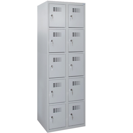 Vestiaire multicases 5 cases superposées - Larg. 300 mm Vestiaire multicases 5 cases superposées - Larg. 300 mm