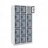 Vestiaire multicases 5 cases superposées plexi - Larg. 300 mm. Tôle acier phosphatée d’épaisseur 8/10e pour le corps et 10/10e pour les cadres des portes. Epaisseur du plexi 4mm. Vestiaire multicases 5 cases superposées plexi - Larg. 300 mm. Tôle acier phosphatée d’épaisseur 8/10e pour le corps et 10/10e pour les cadres des portes. Epaisseur du plexi 4mm.