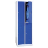 Lot de 3 Vestiaires multicases 2 cases superposées à monter Lot de 3 Vestiaires multicases 2 cases superposées à monter
