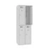 Vestiaire multicases 2 cases - L. 300 mm avec rangement. également disponible avec 1 prise 220 V et 2 ports USB par casier. Vestiaire multicases 2 cases - L. 300 mm avec rangement. également disponible avec 1 prise 220 V et 2 ports USB par casier.