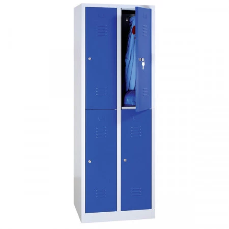 Vestiaire multicases 2 cases superposées à monter Vestiaire multicases 2 cases superposées à monter
