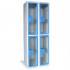Vestiaire multicases 2 cases superposées - Larg. 300 mm. Vitres plexi idéal pour les aéroports / plan vigipirate. De nombreux coloris et accessoires disponibles Vestiaire multicases 2 cases superposées - Larg. 300 mm. Vitres plexi idéal pour les aéroports / plan vigipirate. De nombreux coloris et accessoires disponibles
