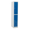 Vestiaire multicases 2 cases superposées standard - Larg. 300 mm