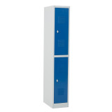 Vestiaire multicases 2 cases superposées standard - Larg. 300 mm Vestiaire multicases 2 cases superposées standard - Larg. 300 mm