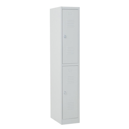 Vestiaire multicases 2 cases superposées standard - Larg. 300 mm Vestiaire multicases 2 cases superposées standard - Larg. 300 mm
