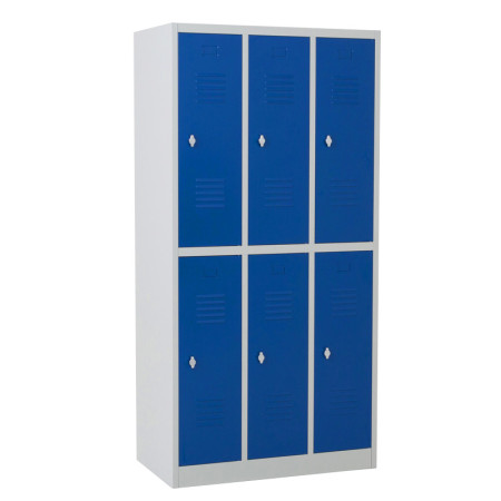 Vestiaire multicases 2 cases superposées standard - Larg. 300 mm Vestiaire multicases 2 cases superposées standard - Larg. 300 mm