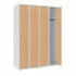 Vestiaire porte en bois L 300 mm 4 colonnes nombreux coloris et accessoires Vestiaire porte en bois L 300 mm 4 colonnes nombreux coloris et accessoires